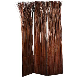 DESIGN DELIGHTS Design Raumteiler, braun Naturmaterialien, 120x160x3 cm, Wohnzimmer, Raumteiler | Paravents, Paravents
