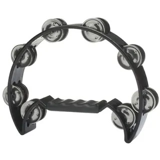 Stagg TAB2BK Cutaway Schellenring mit 16 Schellen, schwarz