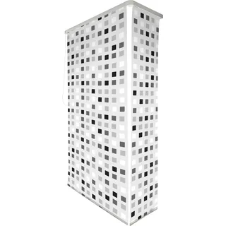 KLEINE WOLKE Eckduschrollo 134 x 240 cm Grau