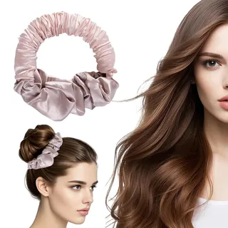 CATOR Hitzefreier Lockenwickler zum Schlafen, Keine Hitzelocken, Haarband, weicher Schlafbinder, Scrunchie, Seidenwickler für langes Haar über Nacht lockenwickler über nacht