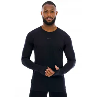 Icebreaker Mérinos 125 ZoneKnit Schwarz S