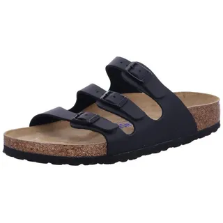 Birkenstock Florida Weichbettung Birko-Flor schwarz 37