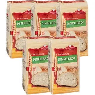 BIELMEIER Brotbackmischung Dinkelbrot 5 Stück á 500 g Küchenmeister