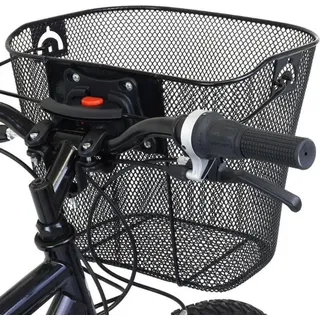 BAYLI Fahrradkorb Universal schwarz