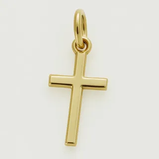 Echt Gold 585 kleines Kinder Erst Kommunion Firmung Kreuz Anhänger Baby Taufe