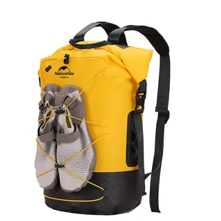 Naturehike Wasserdichter Rucksack für Herren, Wanderrucksack, wasserdichter Outdoor-Tagesrucksack, leicht, Camping, Reisen, 20L/30L/40L, gelb, 40, Wasserdichter Rucksack