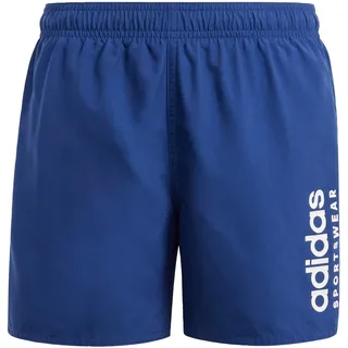 adidas Sportswear Essentials Logo CLX Kids Badeshorts Dark Blue / White 128    