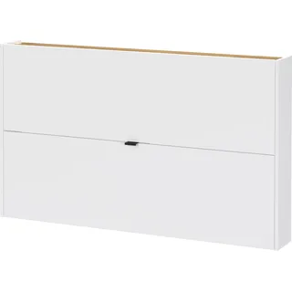 Germania GW-Ameca 140 x 83 x 18 cm weiß / Eiche