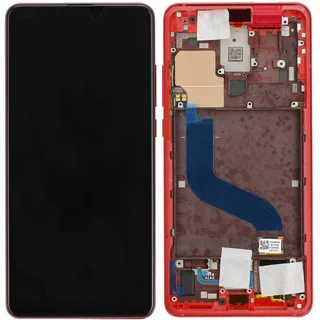 LCD-Kompletteinheit für Xiaomi Mi 9T, Mi 9T Pro, Red Flame