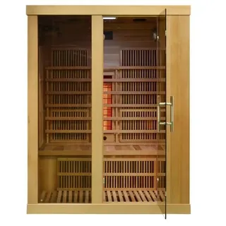 Infrarotkabine Zanier Gigatherm 3 Hemlock/Zeder braun 