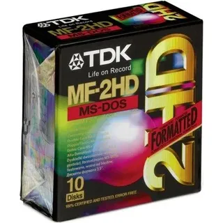 TDK 3.5" Disketten HD Format. 10er Box
