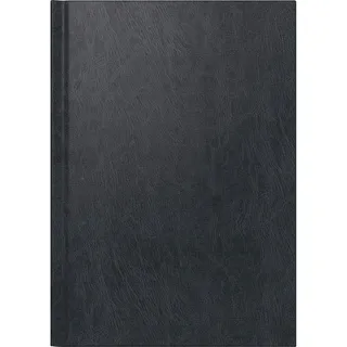Glocken Buchkalender A5 14,5x20,6cm 1Tag/1 Seite schwarz