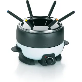 Kela 66665 Elektro-Fondue, Öl-, Käse-, Fleisch- oder Schokoladenfondue, Für 6 Personen, 1,9 l, 800 W, Simplon, Mehrfarbig
