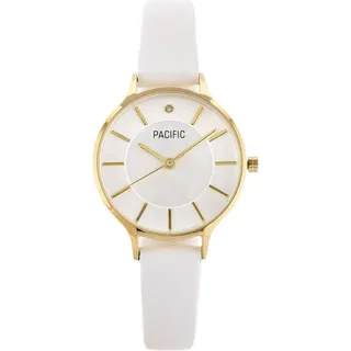 Women's Watch Pacific X6133 - Kommunion Geschenkset (ZY679A) - Gold/Weiß