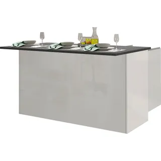 kochstation Unterschrank Kücheninsel KS-Sole 155 x 0 x 0 cm Weiß