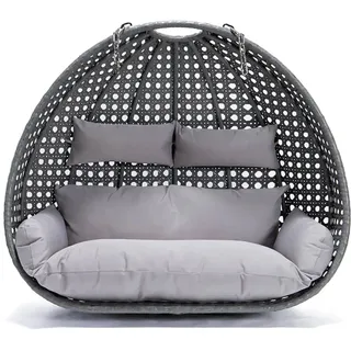 Home Deluxe Twin Korb grau