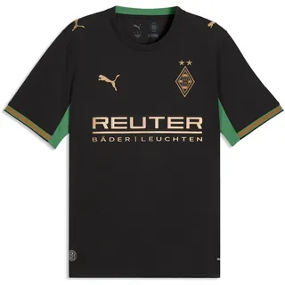Puma Borussia Mönchengladbach Auswärtstrikot 2026/27 schwarz Herren Gr. L
