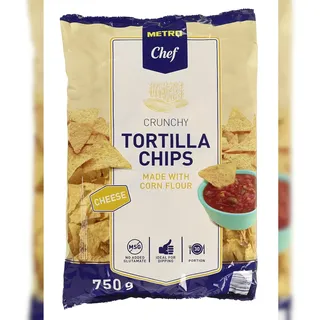 METRO Chef Tortilla Chips Cheese (750 g)