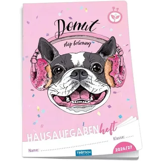 Trötsch Verlag TRÖTSCH - Jahresbezogenes Hausaufgabenheft Grundschule Hund 26/27