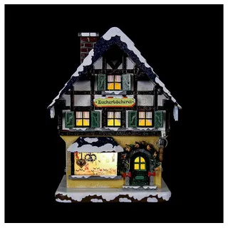 Hubrig Volkskunst GmbH Hubrig-Volkskunst Winterkinder Zuckerbäckerei 15 cm elektr. beleuchtet