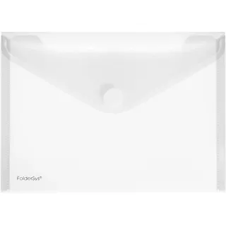FolderSys Dokumententaschen DIN A5 transparent 10 St./Pack.