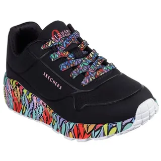 SKECHERS Uno Lite Subtle Love Kinder Schwarz 27