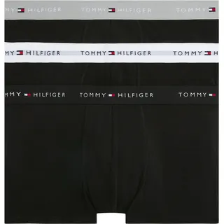 Tommy Hilfiger Signature Essential Boxershorts 3 Einheiten Grey Heather / Black / White S-M