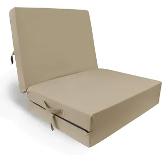 kettler polska spolka z.o.o. Herlag Klappmatratze Senior beige, 195x85 cm, Campingmatratze, Faltmatratze