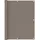 Taupe 120 x 600 cm Oxford-Gewebe