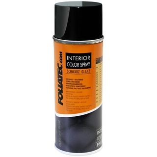 FoliaTec Interior Colorspray Schwarz Glänzend, 400 ml