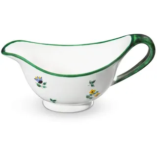 GMUNDNER KERAMIK Sauciere Füllmenge : 0.2 Liter Streublume Geschirr, handgemacht in Österreich