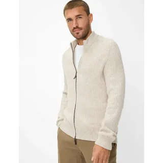Brax Herren Strickjacke Style JORIS, hellbeige, Gr. XXL