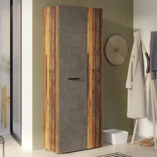 Forte Mehrzweckschrank, »NET306« Mehrzweckschrank, inklusive Einlegböden, verschiedene Dekore, grau