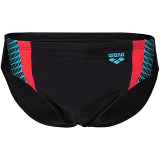 Arena Herren Threefold Swim Briefs, Black-black-anguria, 48 EU