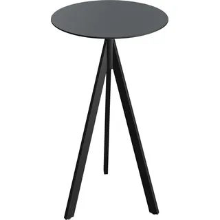 Essentials Infinity Klapptisch 70 x 70 x 110 cm Schwarz