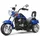 Elektromotorrad blau