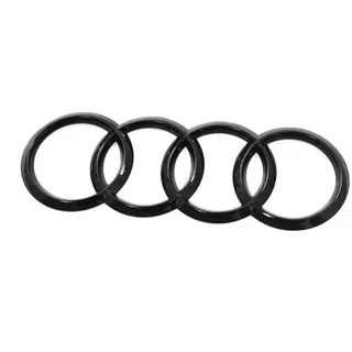Audi Ringe schwarz Heckklappe Q7 SQ7