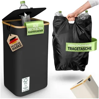 Glückstoff 100 l Schwarz