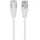 Ubiquiti Patchkabel Cat6A 8m Weiß Ultra Slim RJ45 Netzwerkkabel mit 10 Gbit/s PoE und UACC-Cable-Patch-EL-C6A-8M-W