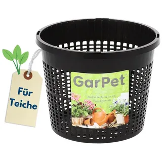 GarPet Pflanzschale Pflanzkörbe Körbe Wasserpflanzen Teichpflanzkorb Pflanzkorb Seerosen Ø 13 cm