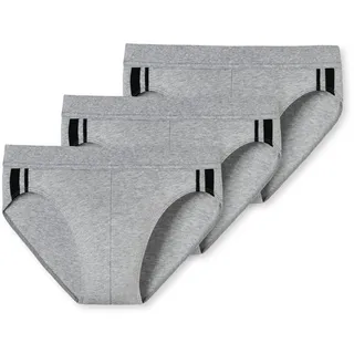 SCHIESSER Rioslip grau 4 3er Pack