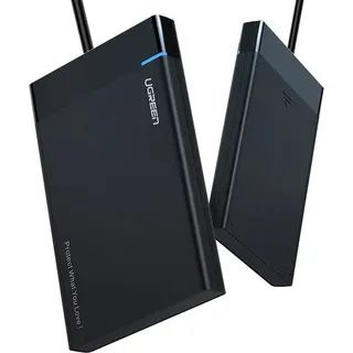 UGREEN 30847 Speicherlaufwerksgehäuse HDD/SSD-Gehäuse Schwarz