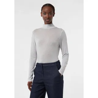 Comma, Langarmshirt Grau 38