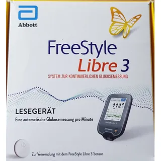 FreeStyle Libre3 Lesegerät mg/dl von Abbott NEU + OVP  VERSIEGELT !!!