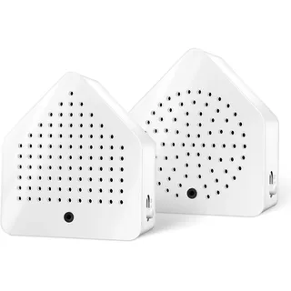 RELAXOUND Original Zirpybox 2er-Set Soundbox mit Grillenzirpen Weiß | Sommerliche Naturgeräusche Box – Entspannendes Grillenzirpen im Duo – Bewegungsmelder mit Sound – 2er-Set Soundbox