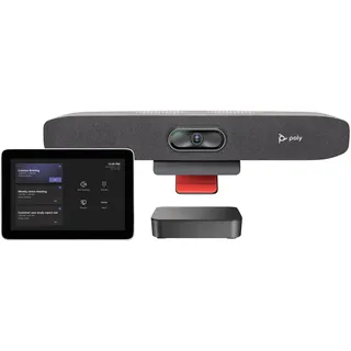Poly Studio Small Room Kit - Studio R30 Video Bar für Microsoft Teams inkl. Poly GC8 Touch Control