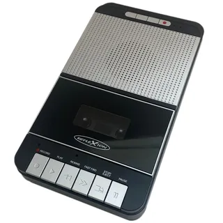 Reflexion Tragbarer Kassettenspieler MP3 Schwarz, Grau