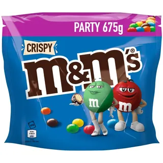 M&M's M&M’s Crispy Schokolinsen XXL Pack 675 g