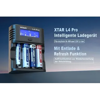 XTAR L4 Pro Ladegerät