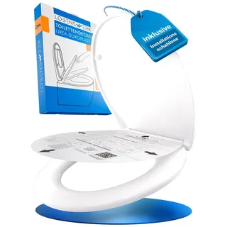 LOBENSWERK Toilettendeckel mit Absenkautomatik Weiß